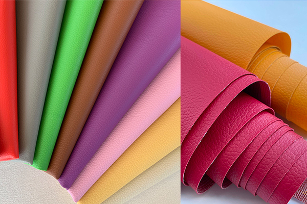 Close-up of PVC texture