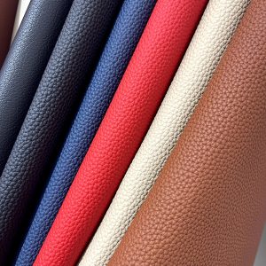 Standard PVC Vinyl Leather Upholstery for Automobiles Features High Abrasion Resistance for Sustained Use