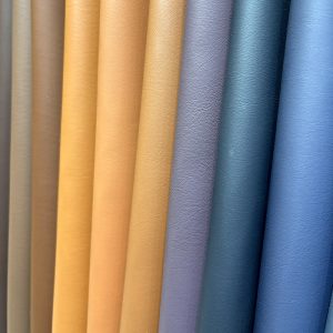 Elastic PVC synthetic leather for car interior gives a more comfortable feeling