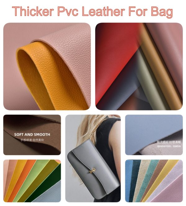 Sophisticated PVC Synthetic Leather for Superior Scratch-Resistant Car Upholstery and Modern Bags - Image 2