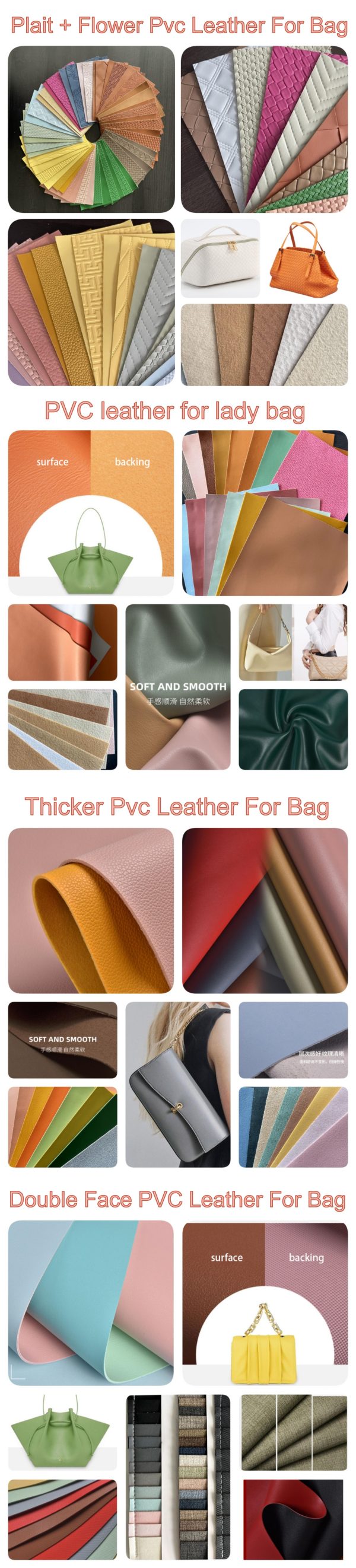 High-Performance PVC Leather with Remarkable Durability for Fashionable Car Seats and Handbags - Image 3