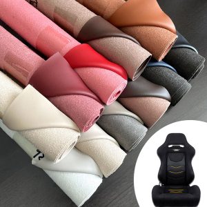 Premium Microfiber Leather Car Seat Upholstery Durable Stain-Resistant, Easy-to-Clean Option