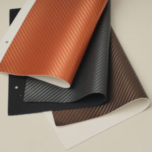 Stylish Carbon Fiber Grain PU Leather – Lightweight, Durable, and Breathable