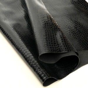 PVC Synthetic Leather with Gloss Litchi Grain – 140cm Width, OEM/ODM
