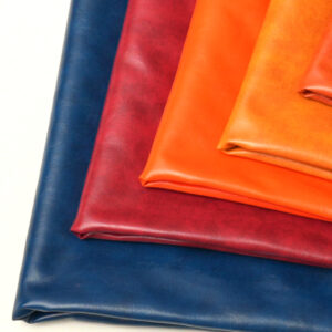 Cat Scratch Resistant PVC Sofa Leather – Cowhide Grain, Premium Shine