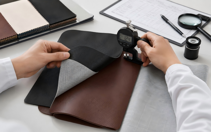 PVC Leather Quality Inspection
